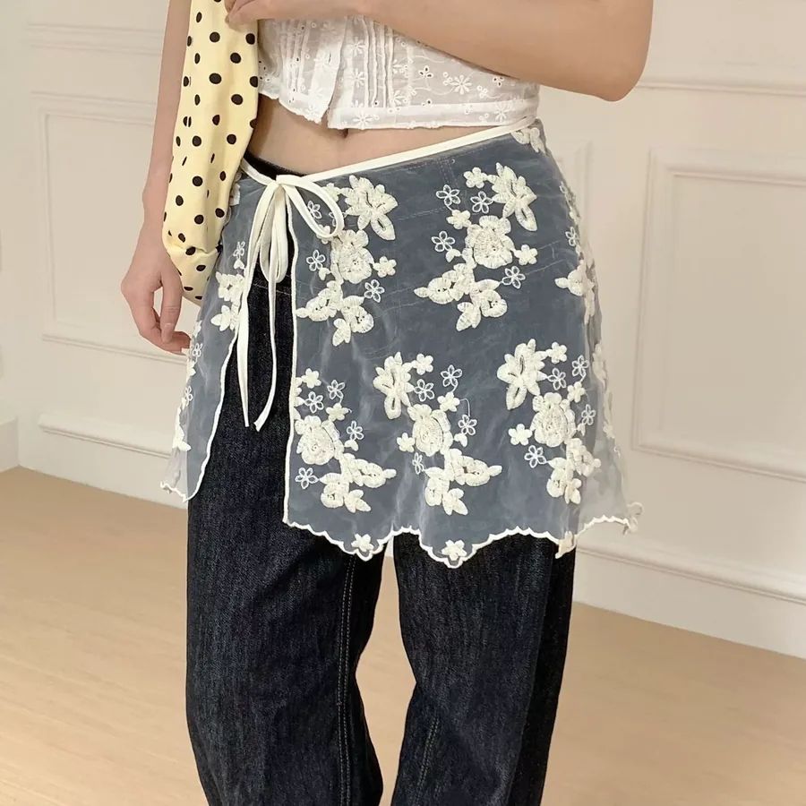 Lace Layering Skirt view 4
