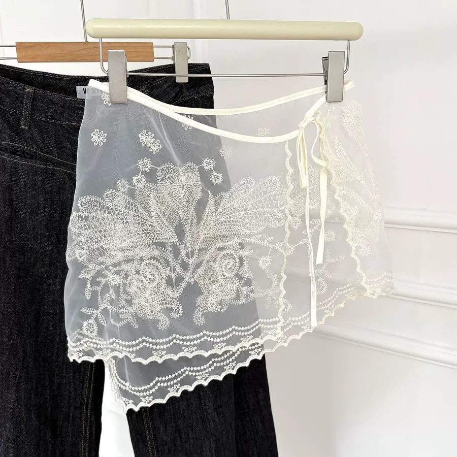 Lace Layering Skirt view 7