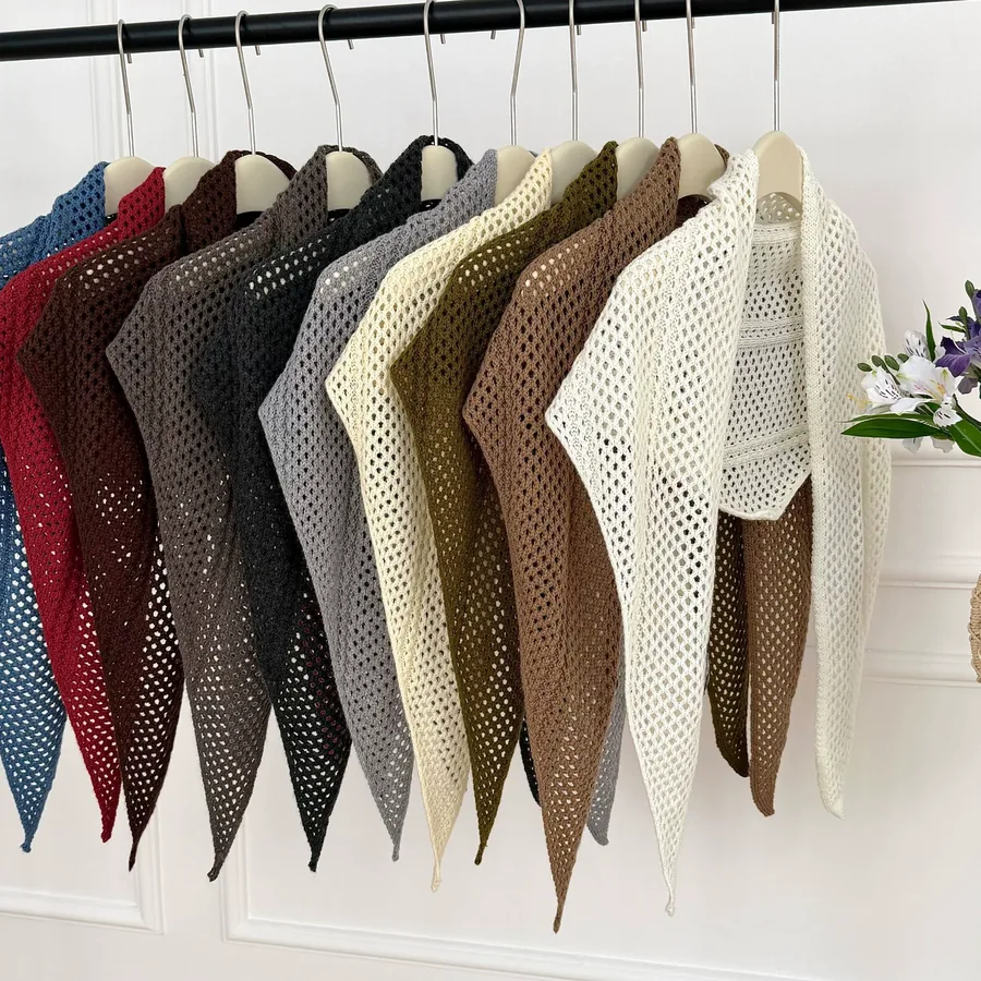 Knitted Lace Wrap