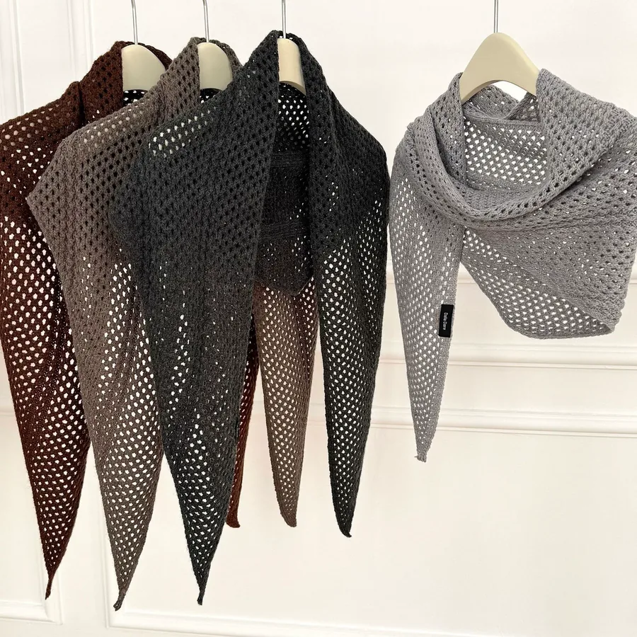 Knitted Lace Wrap view 4