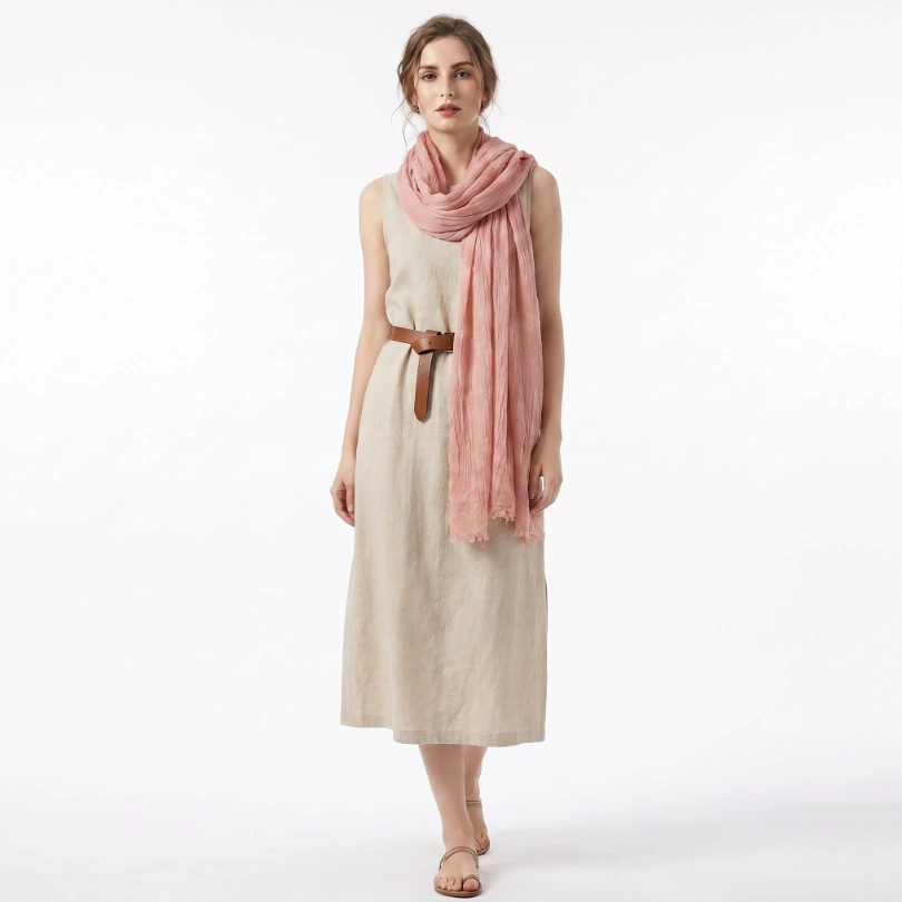 Cotton Linen Scarf view 3