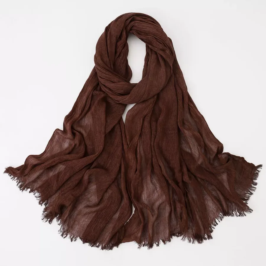 Cotton Linen Scarf view 6
