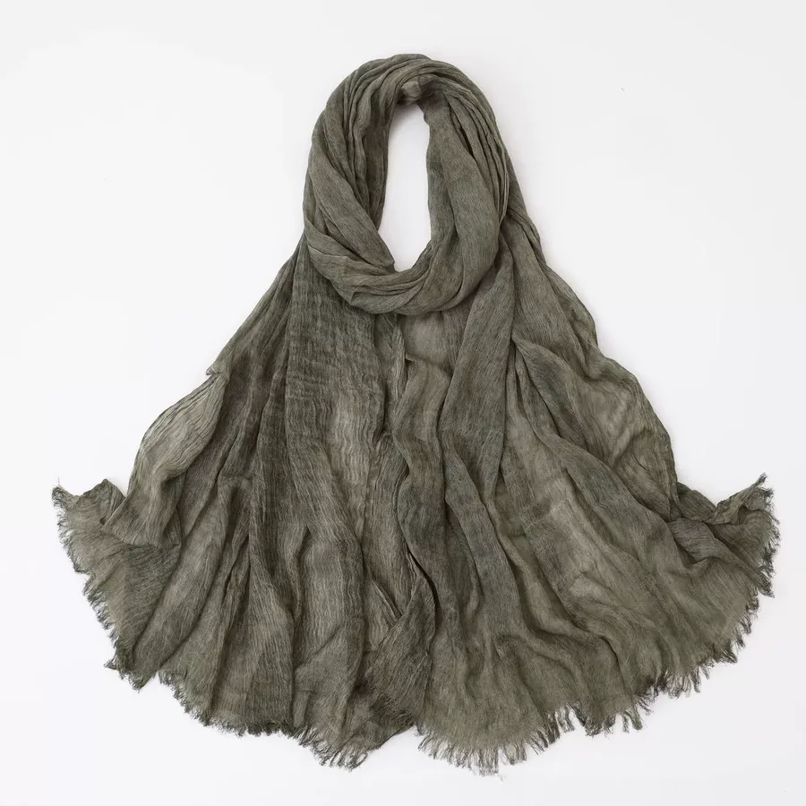 Cotton Linen Scarf view 7