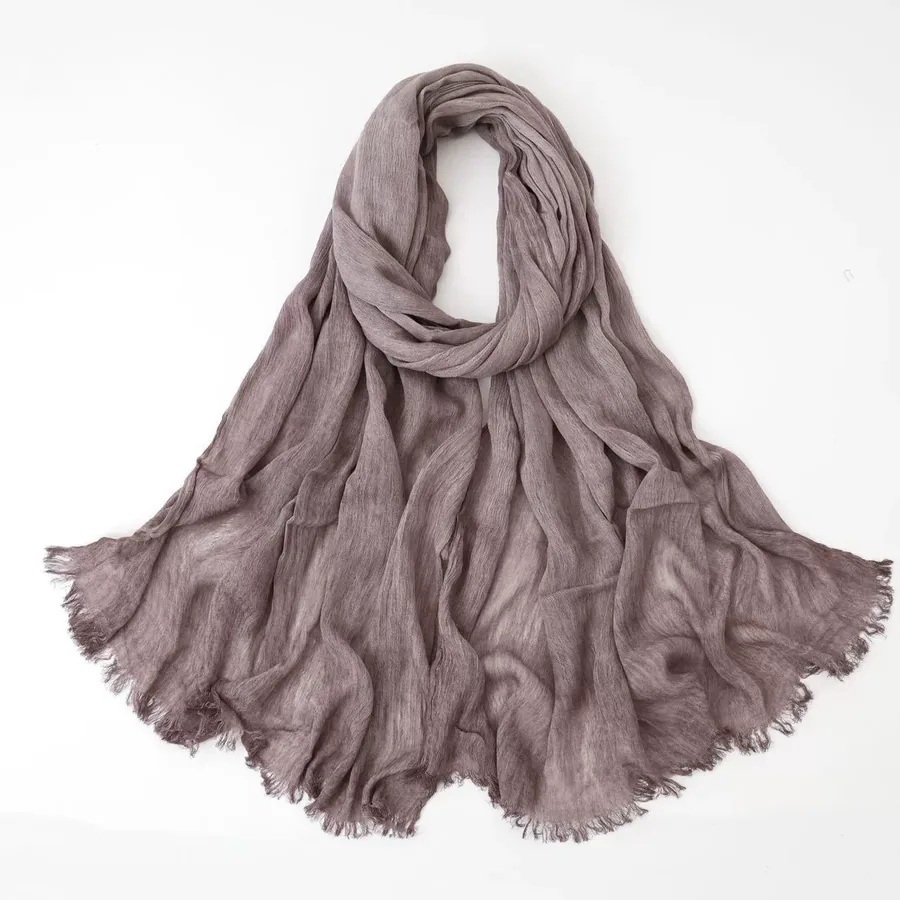 Cotton Linen Scarf view 9