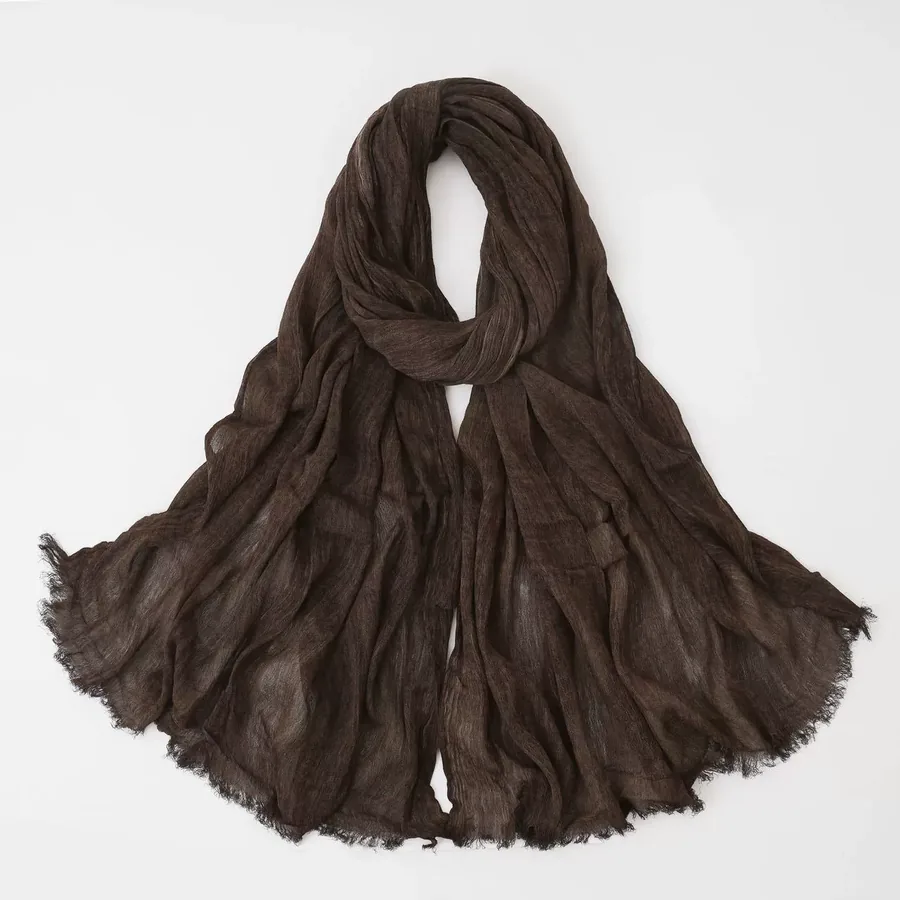 Cotton Linen Scarf view 12