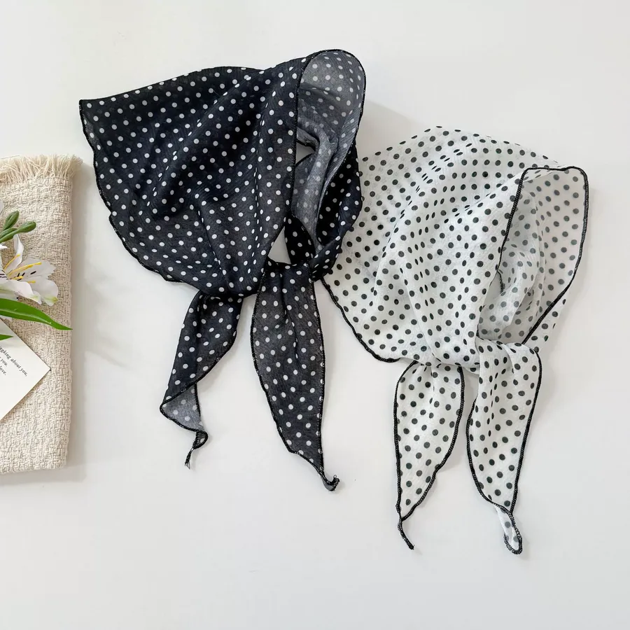 Floral Triangle Scarf view 2