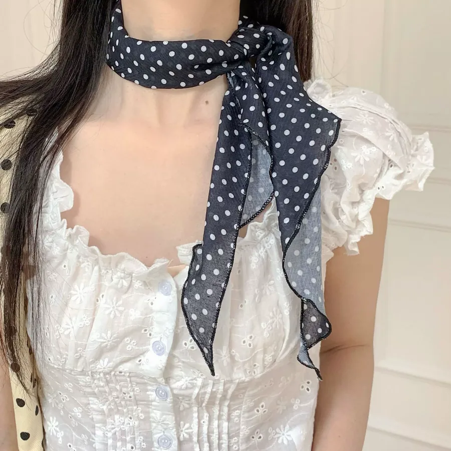 Floral Triangle Scarf view 3