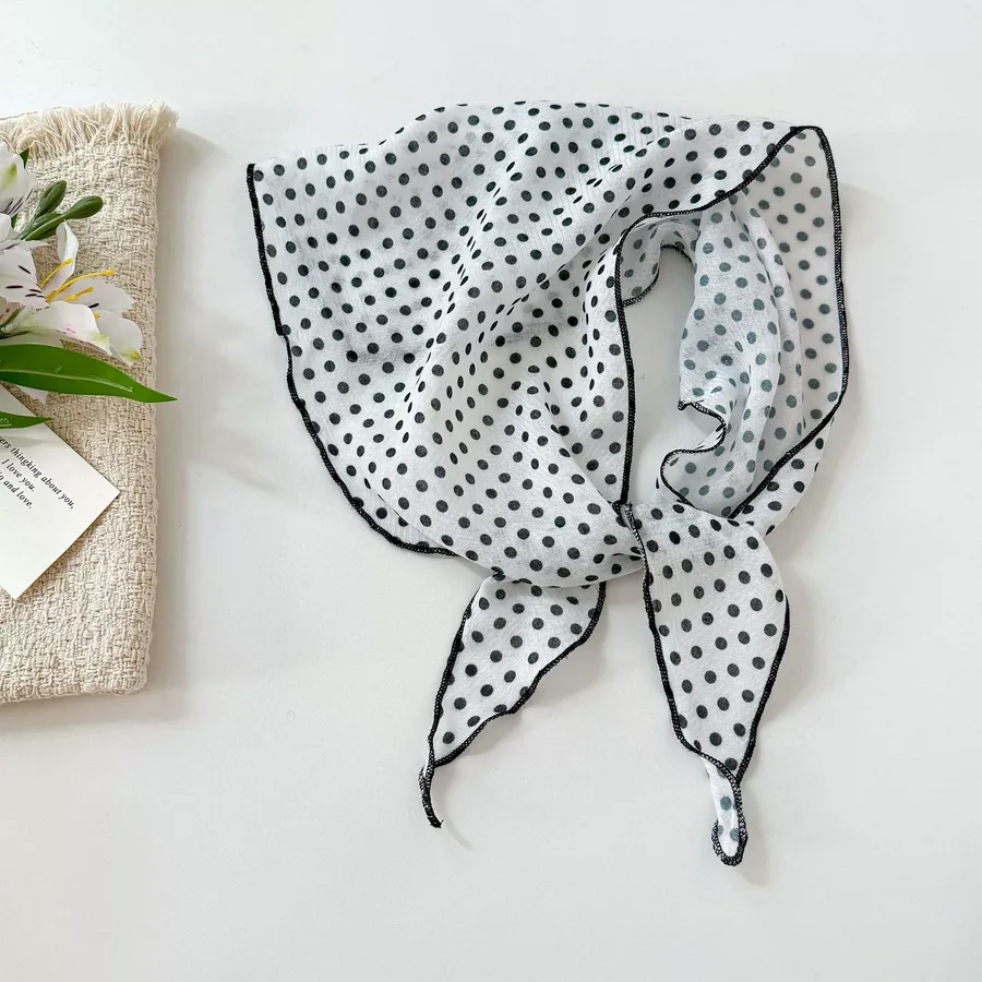 Floral Triangle Scarf view 6