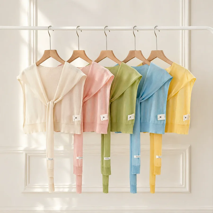 Tencel Shawl with Solid Color