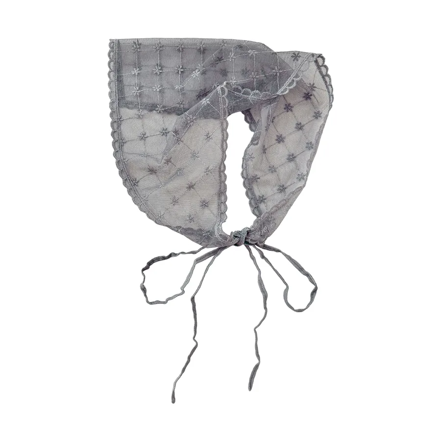 Lace Head Scarf with Triangle Shape view 5