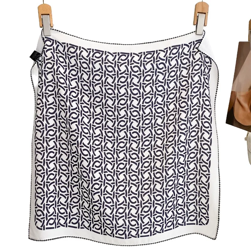 Silk Lace Square Scarf