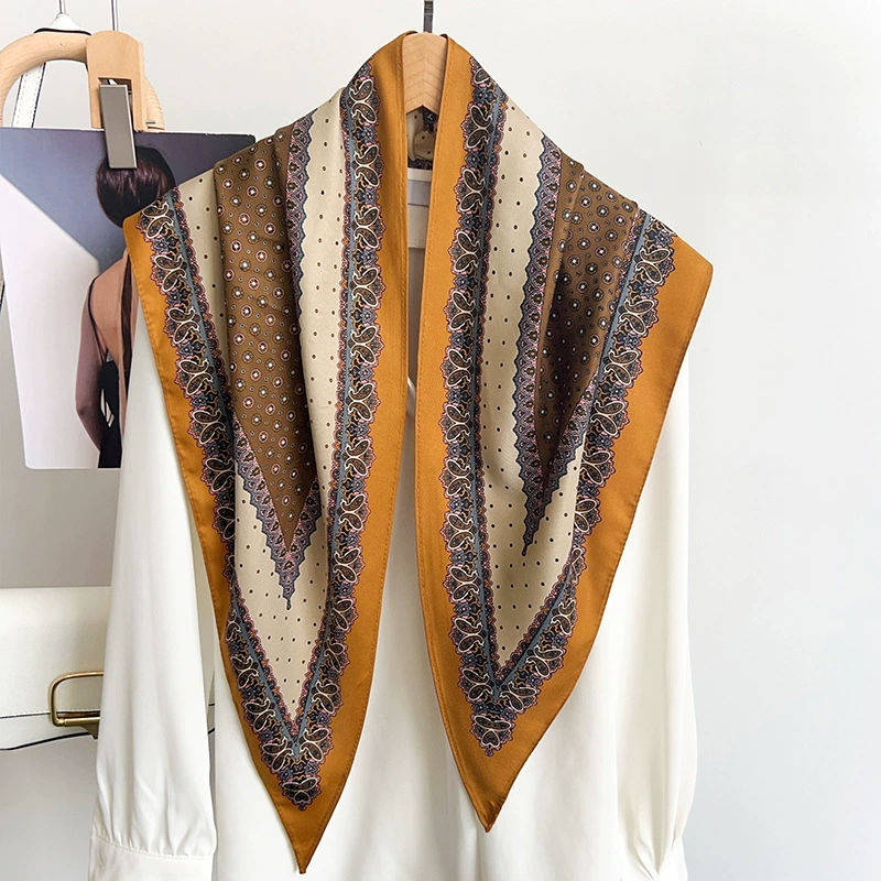 Polyester Retro Triangle Scarf view 2