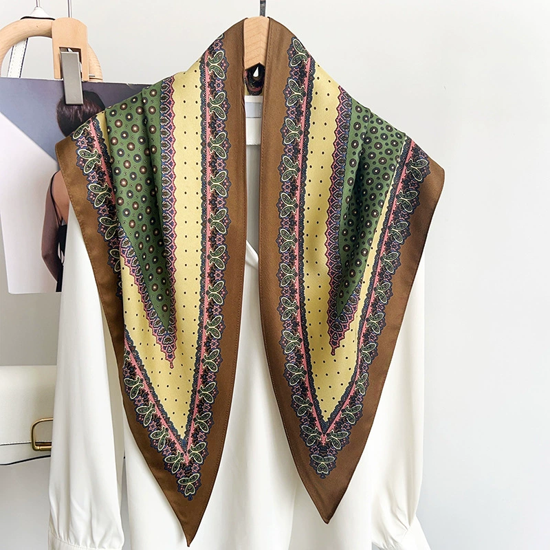 Polyester Retro Triangle Scarf view 3