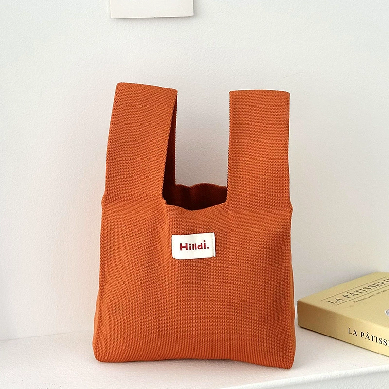 Knitted Gift Bag with Handle view 6