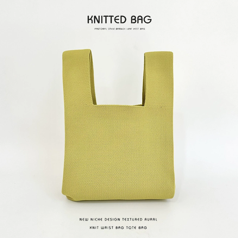 Knitted Gift Bag with Handle view 7