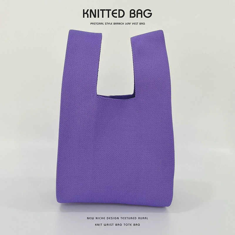 Knitted Gift Bag with Handle view 8
