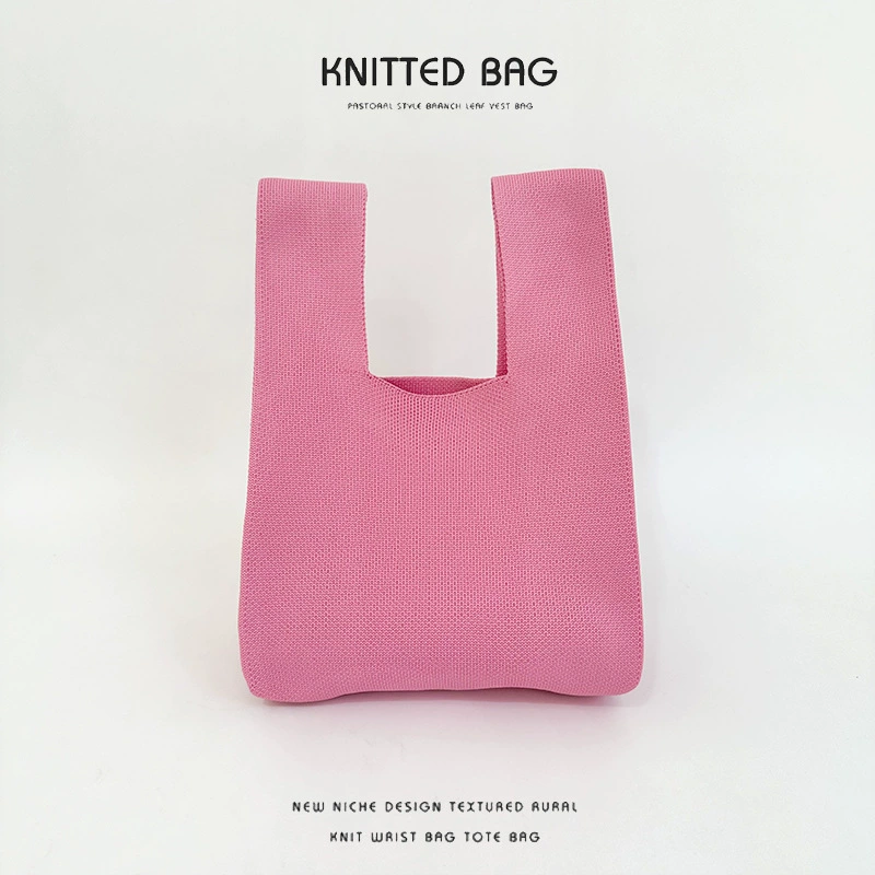 Knitted Gift Bag with Handle view 12