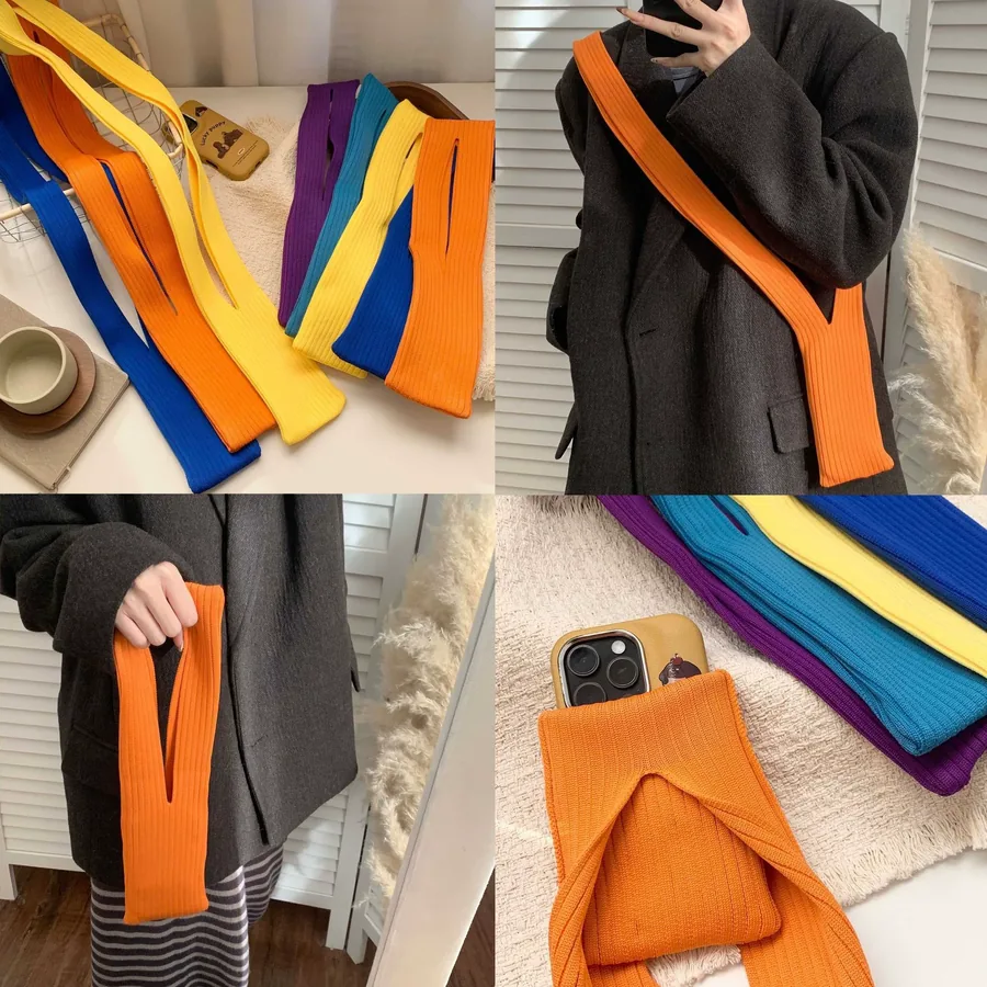 Cartoon Knitted Phone Bag view 3