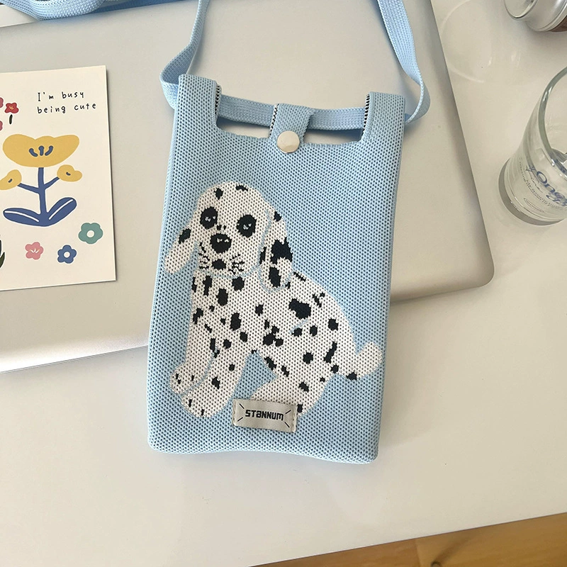 Cartoon Knitted Phone Bag view 11