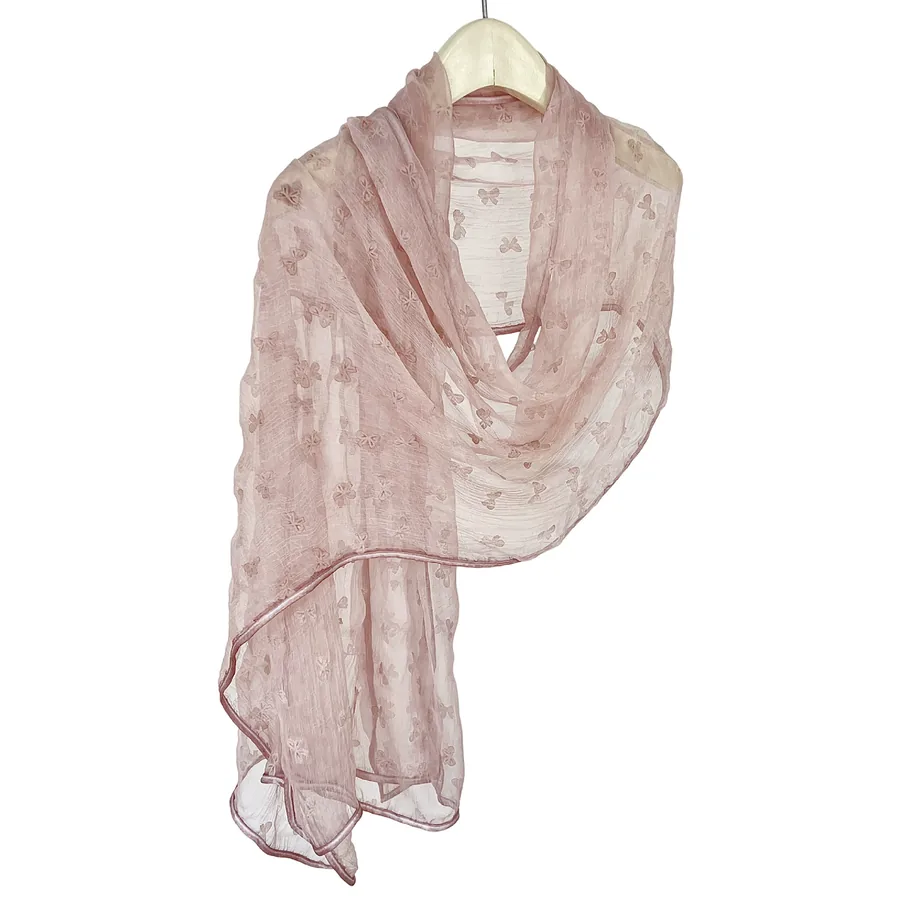 Scarf with Bow Detail view 5