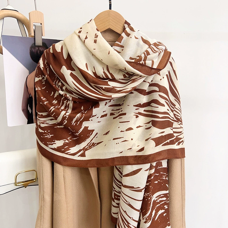 Polyester Print Shawl