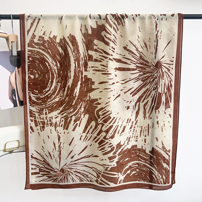 Polyester Print Shawl view 6