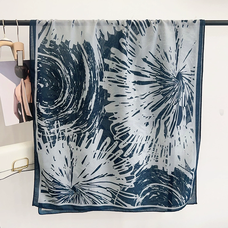 Polyester Print Shawl view 8
