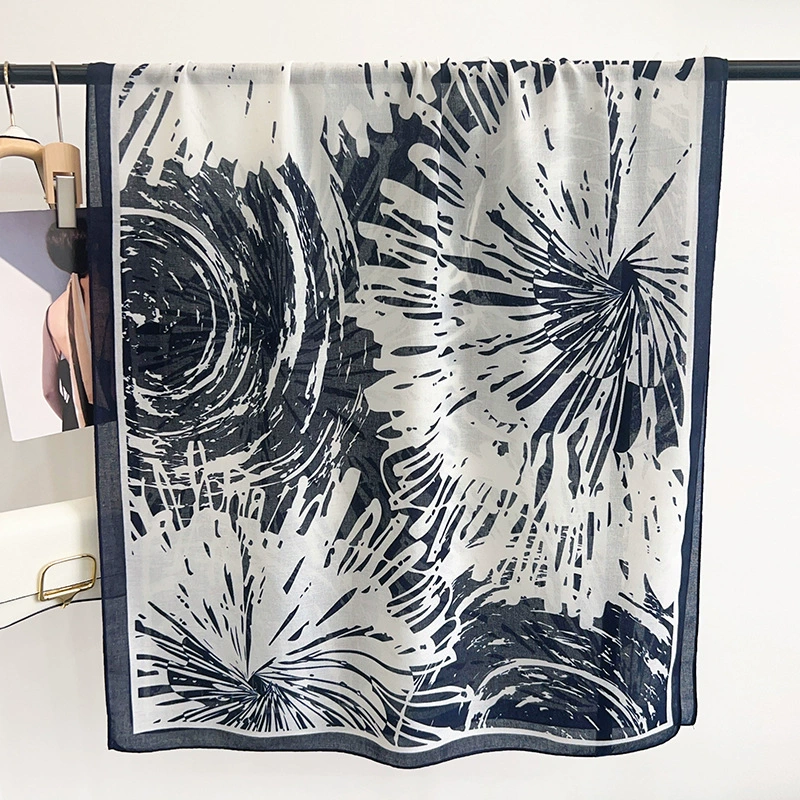 Polyester Print Shawl view 9