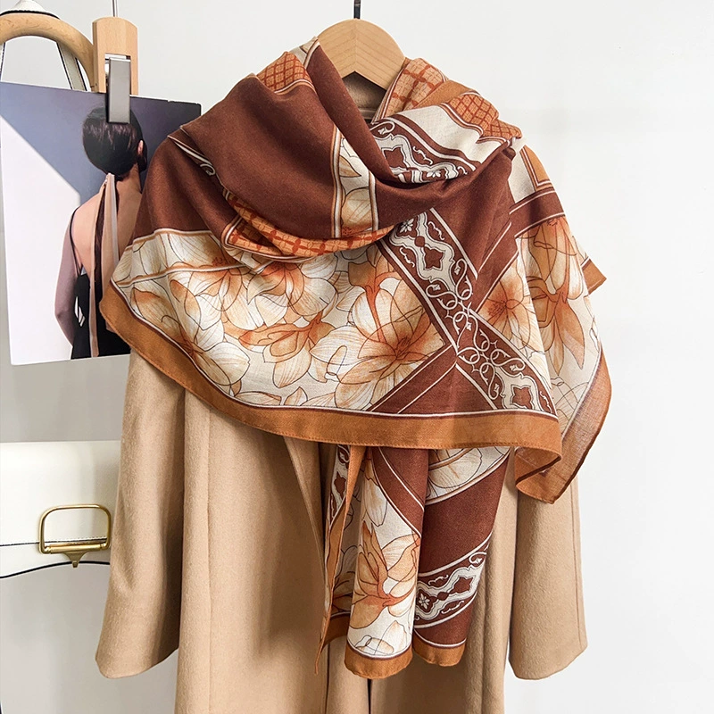 Polyester Print Shawl view 3