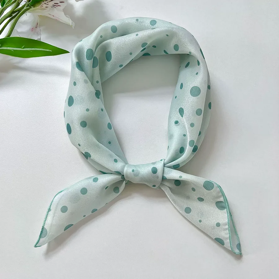 Polka Dot Square Scarf view 10