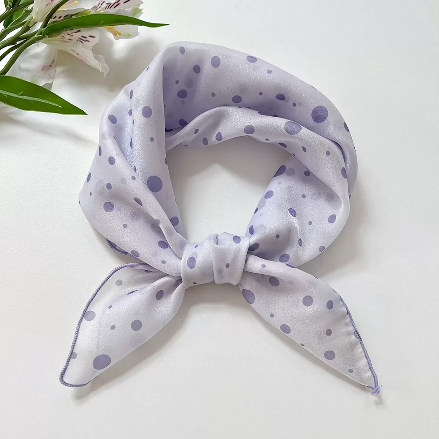 Polka Dot Square Scarf view 12