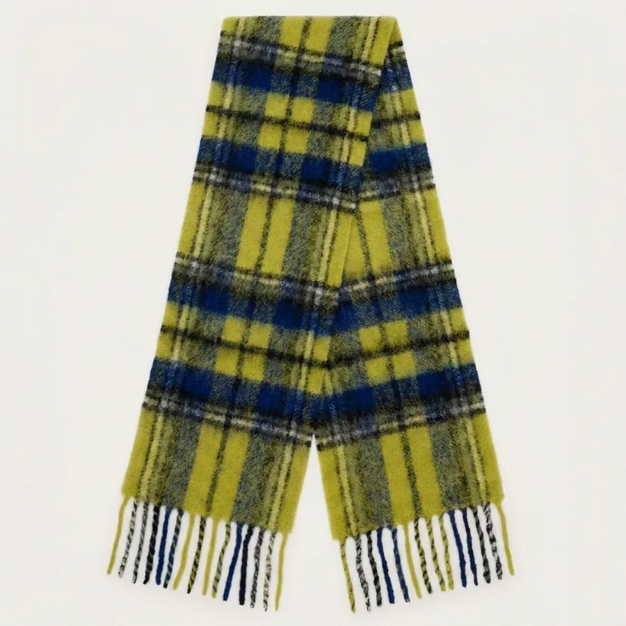 Vintage Plaid Scarf view 8