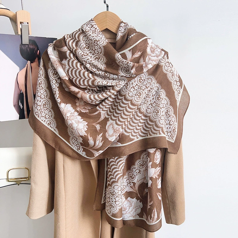 Polyester Print Shawl view 2