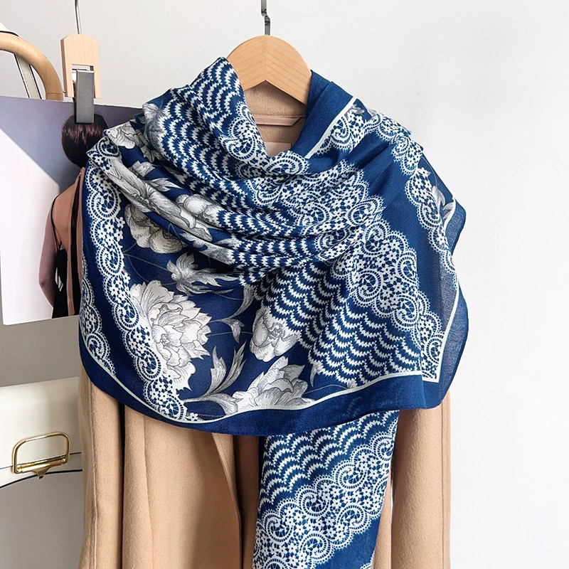 Polyester Print Shawl view 3