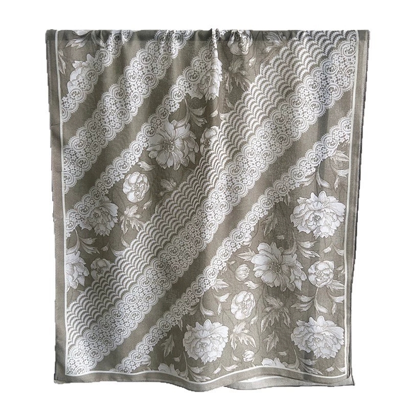 Polyester Print Shawl view 5
