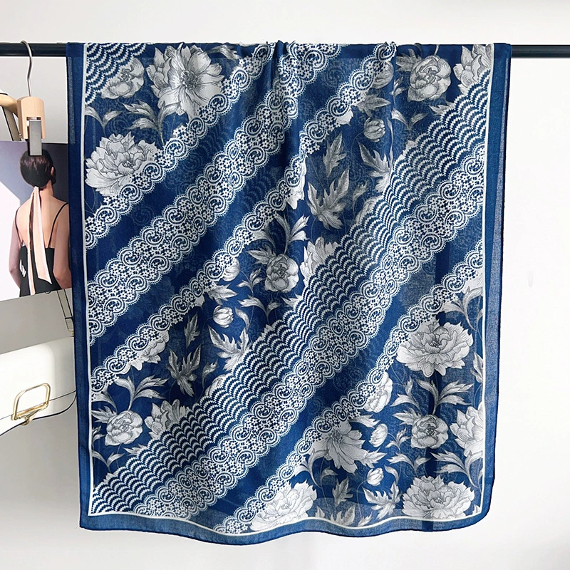 Polyester Print Shawl view 8
