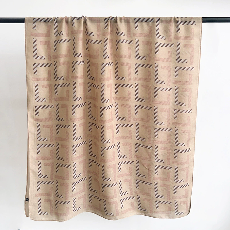 Polyester Letter Print Shawl view 7