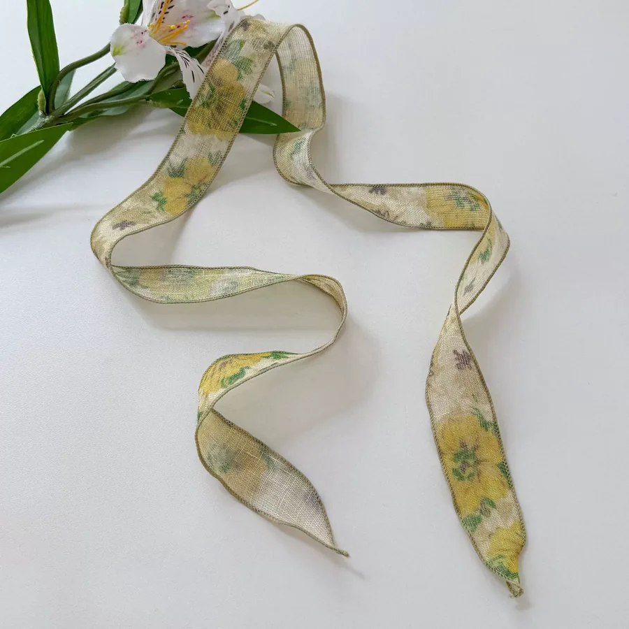 Striped Long Scarf with Tie view 8