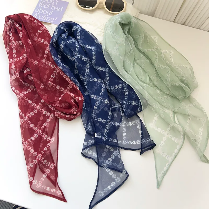 Chiffon Long Scarf