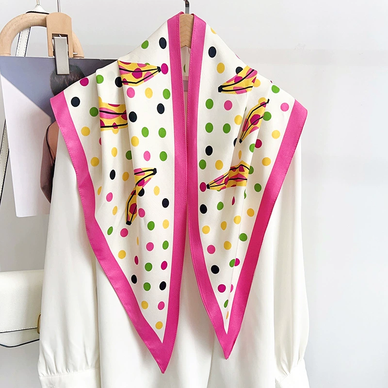 Polyester Retro Triangle Scarf view 2