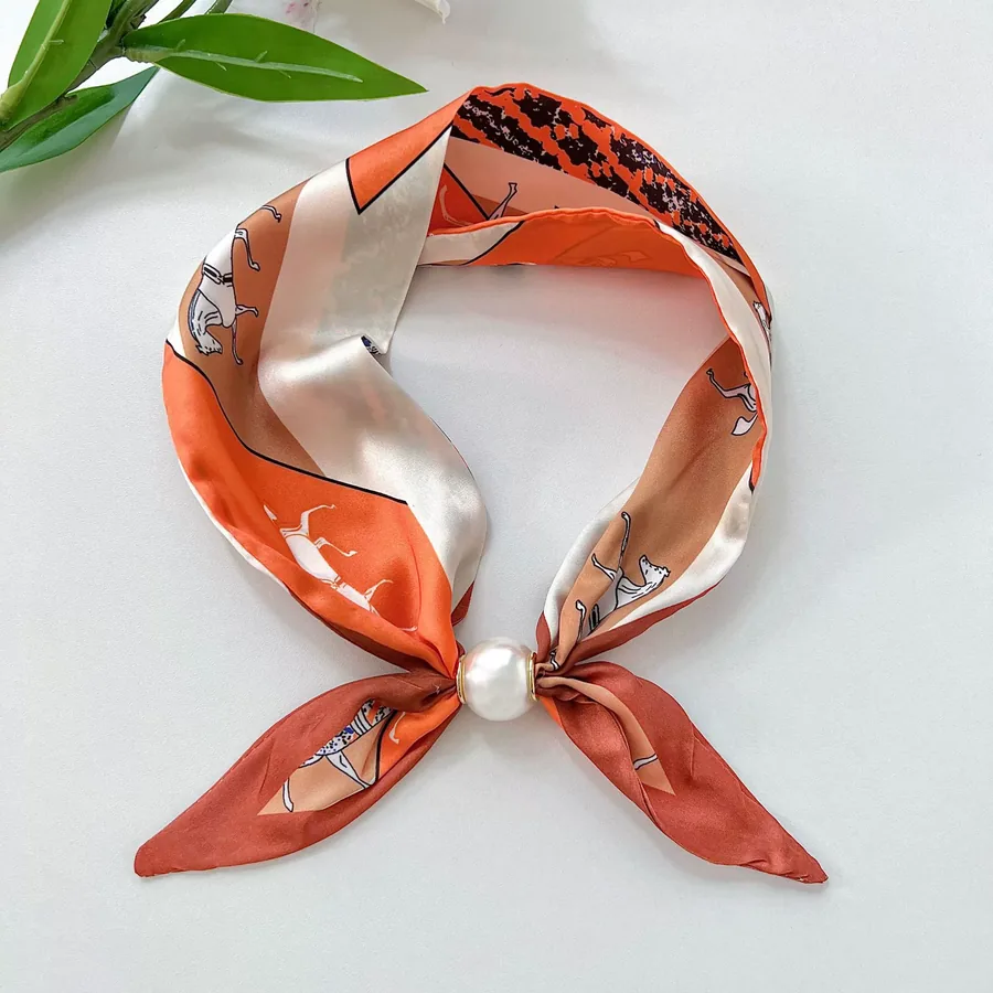 Magnetic Closure Scarf with Bow view 7