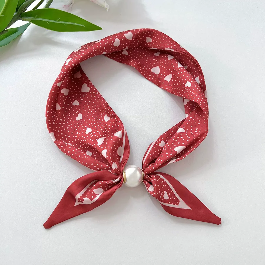 Magnetic Closure Scarf with Bow view 10