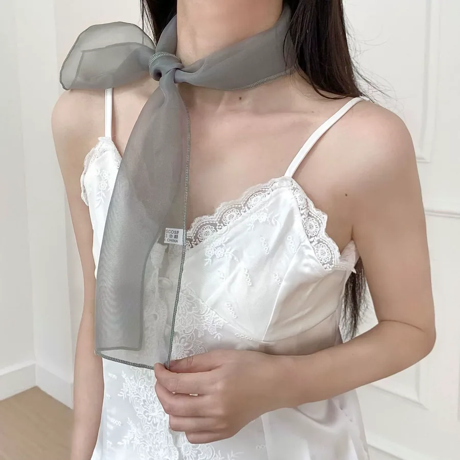 Pearl Sheen Long Scarf view 3