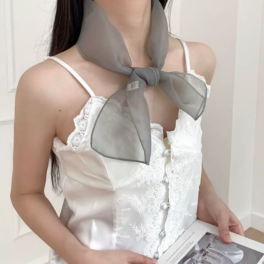 Pearl Sheen Long Scarf view 4
