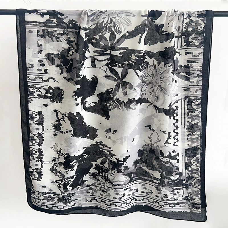 Polyester Ink Print Shawl view 7