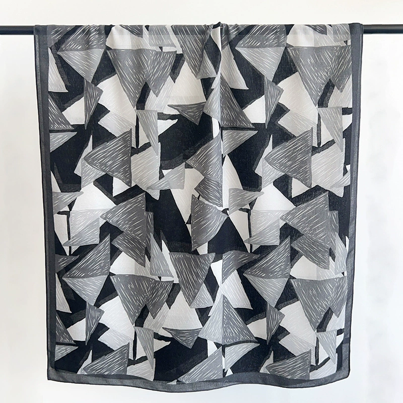 Polyester Geometric Print Shawl view 7