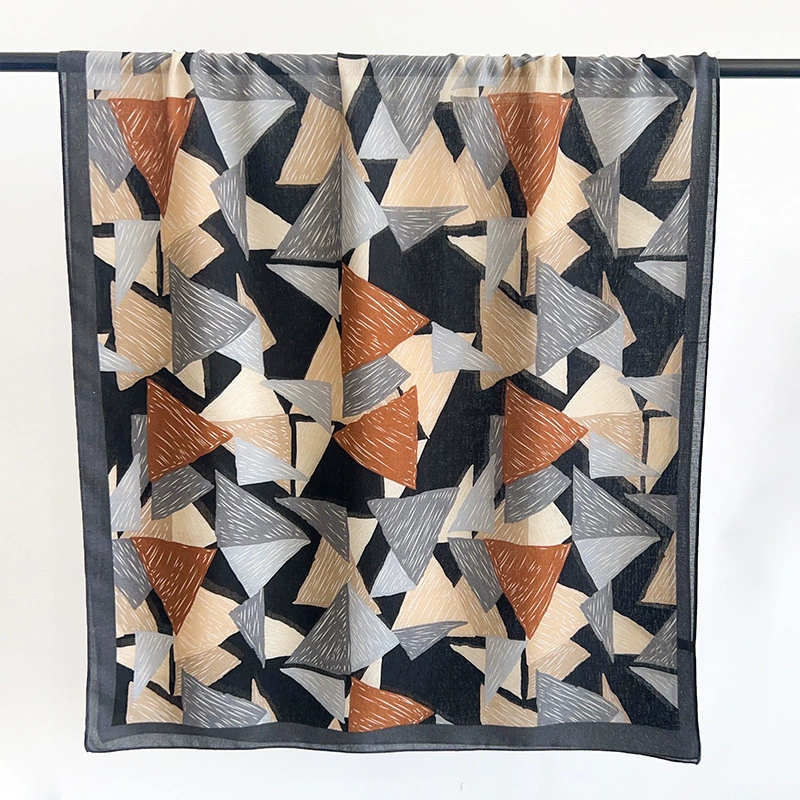 Polyester Geometric Print Shawl view 9