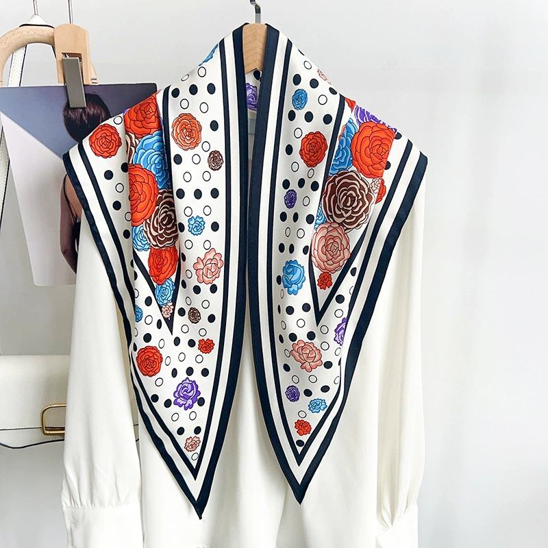 Printed Triangle Scarf