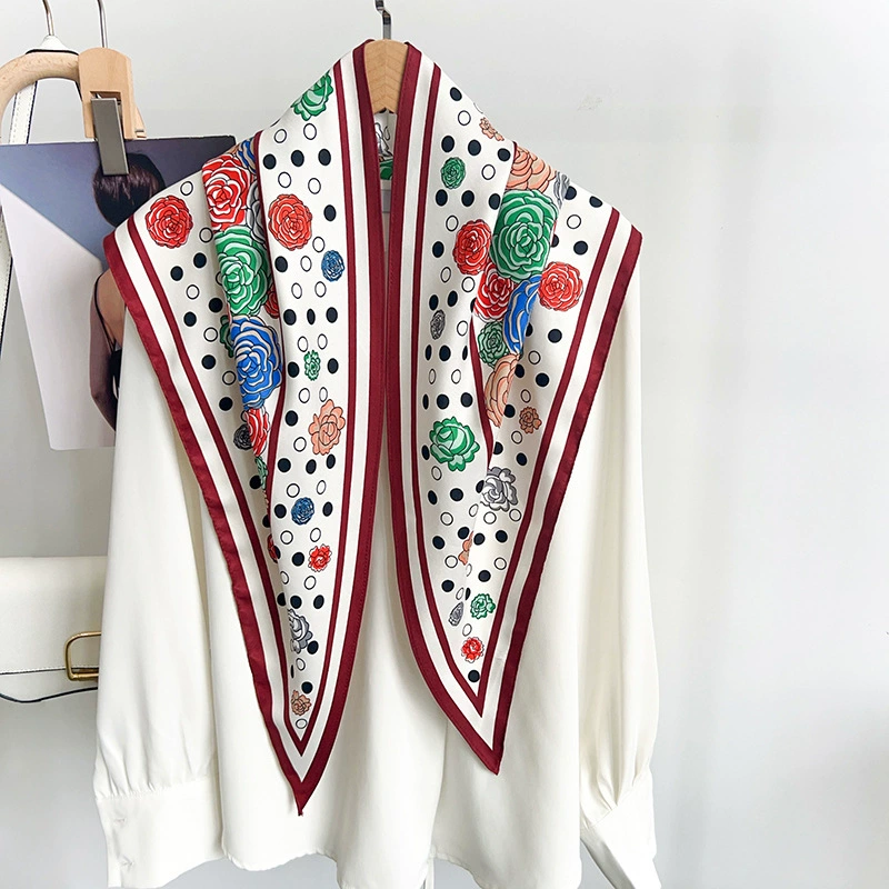 Printed Triangle Scarf view 2