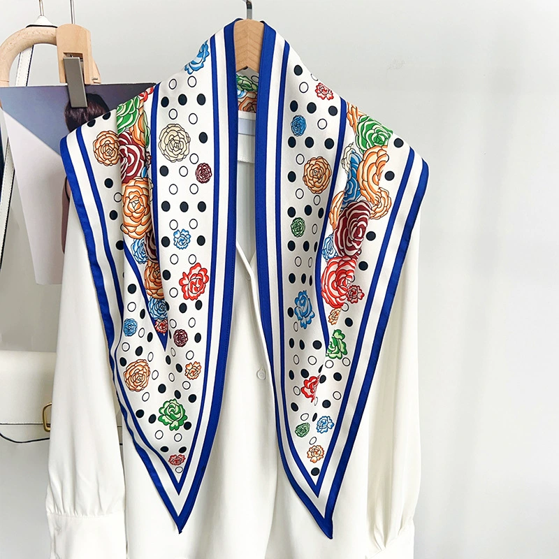 Printed Triangle Scarf view 3